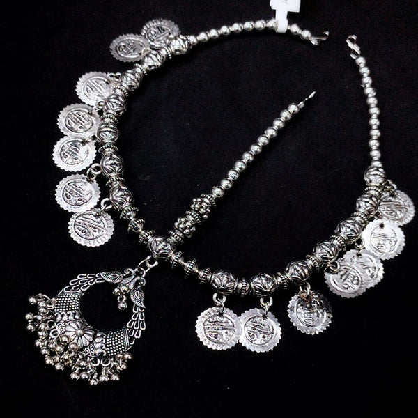 Akruti Collection Oxidised Plated Damini Mangtikka