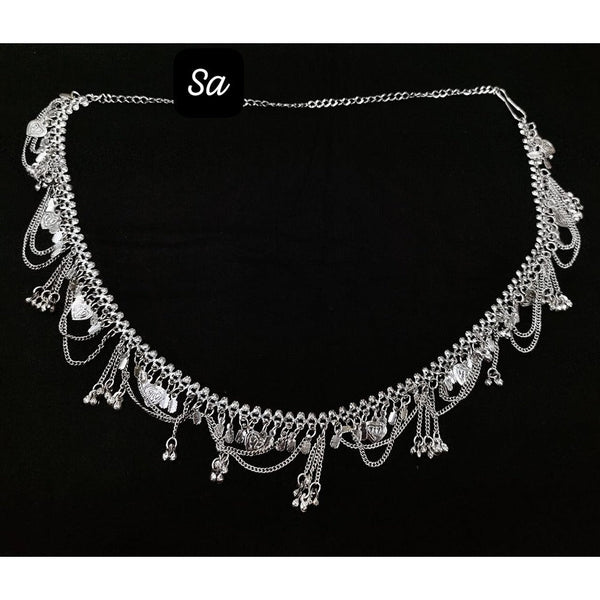 Akruti Collection Oxidised Plated Kamarbandh