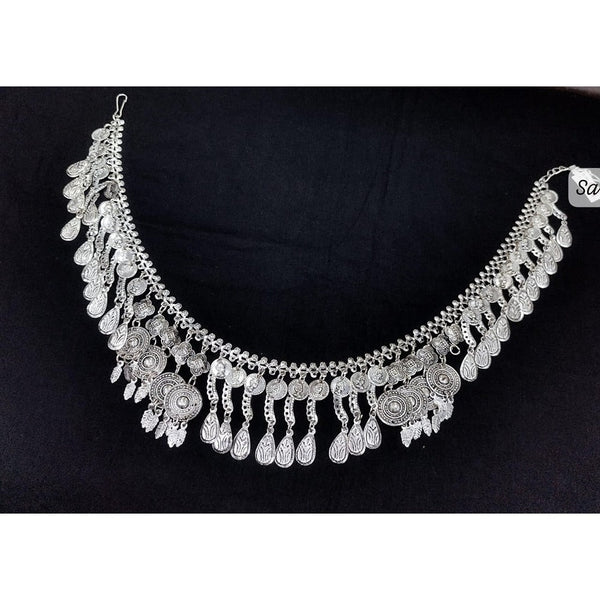 Akruti Collection Oxidised Plated Kamarbandh