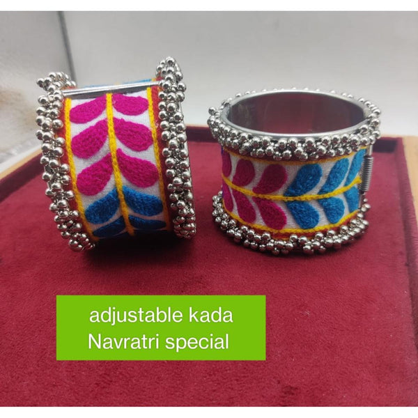 Akruti Collection  Multi Color Adjustable Kada