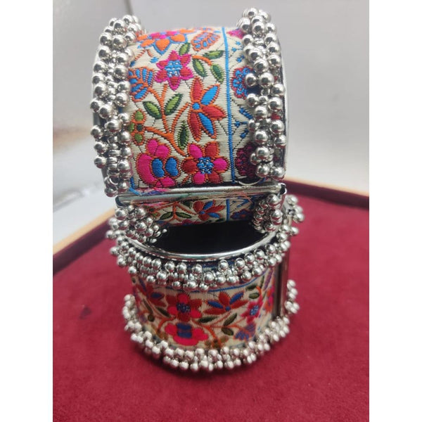 Akruti Collection  Multi Color Adjustable Kada