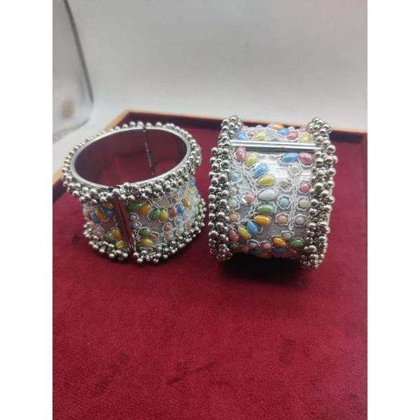 Akruti Collection Multi Color Adjustable Kada