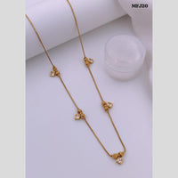Akruti Collection Gold Plated Crytsal Stone Necklace