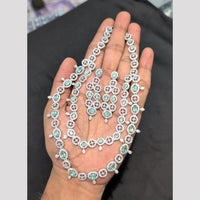 Akruti Collection Austrian and Crystal Stone Premium Necklace Set