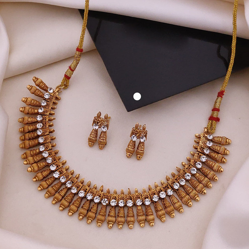 Akruti Collection Glow-Up Austrain Stone Necklace Set
