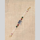Akruti Collection Rakhi with Pearl Detailing – Celebrate Raksha Bandhan in Style