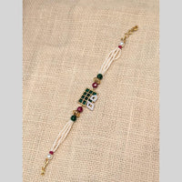 Akruti Collection Designer Pearl Rakhi for Brother – Pure Bond of Love