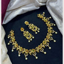 Akruti Collection Luxe Sparkle Austrain Stone And Pearl Fusion Necklace Set