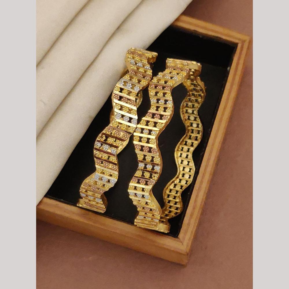 Akruti Collection Elegant Bangles Set