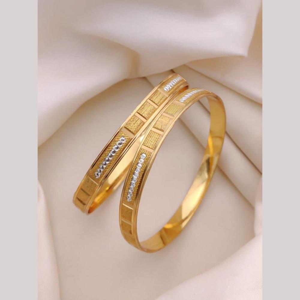 Akruti Collection Elegant Austrian Stone Bangles Set