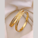 Akruti Collection Elegant Austrian Stone Bangles Set