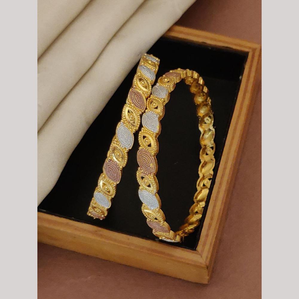 Akruti Collection Elegant Bangles Set