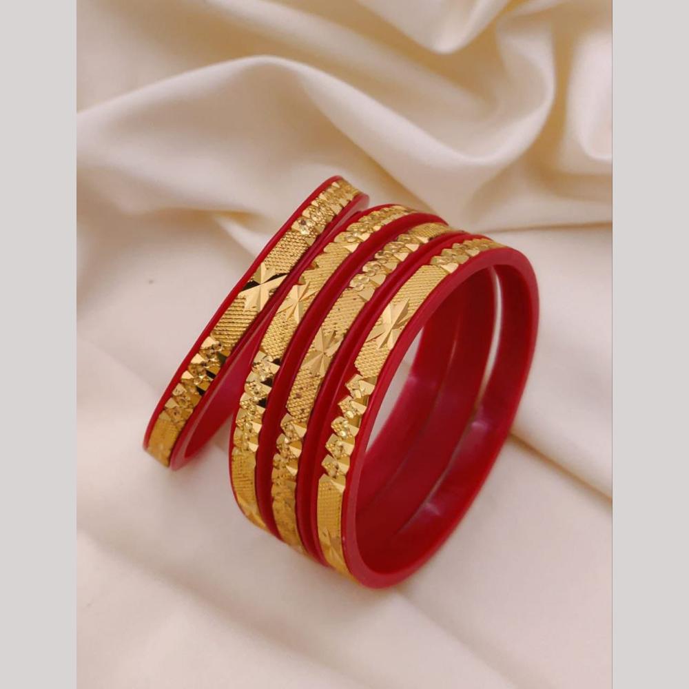 Akruti Collection Elegant Bangles Set
