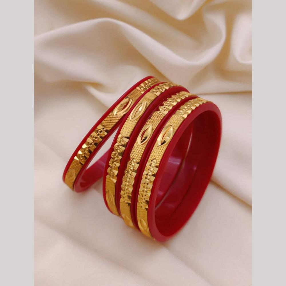 Akruti Collection Elegant Bangles Set