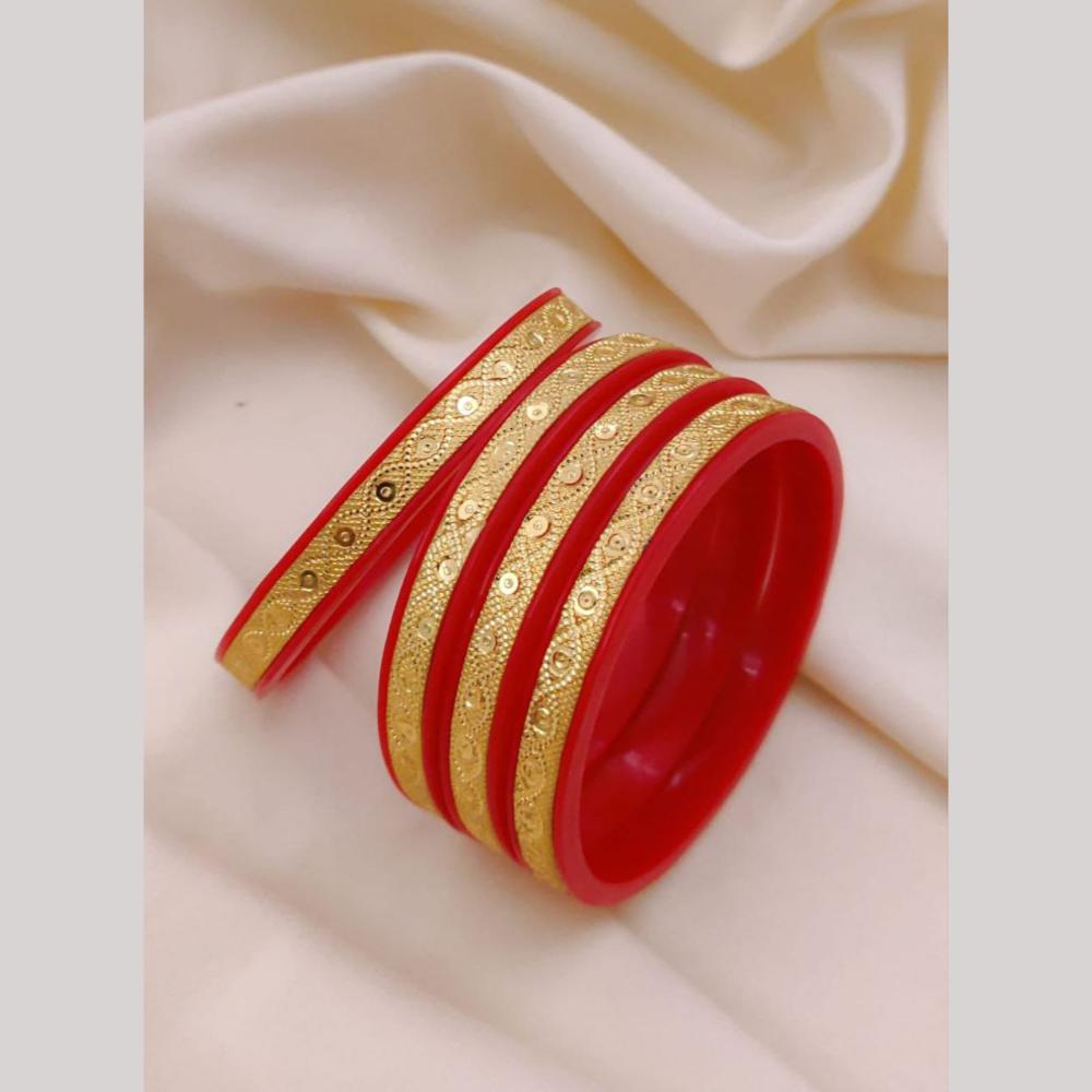 Akruti Collection Elegant Bangles Set