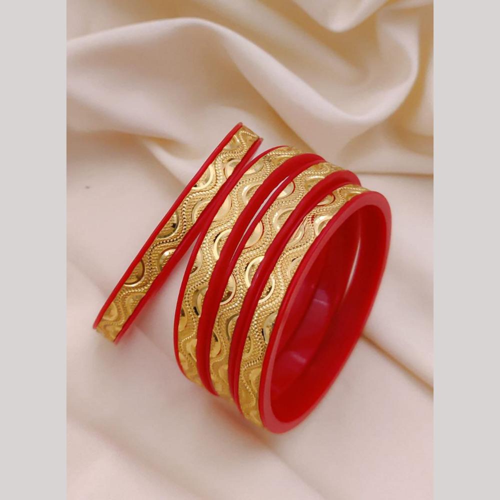 Akruti Collection Elegant Bangles Set