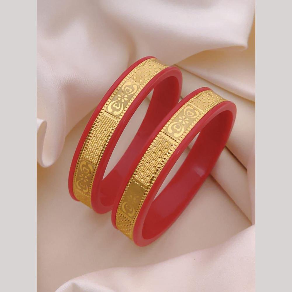 Akruti Collection Elegant Bangles Set