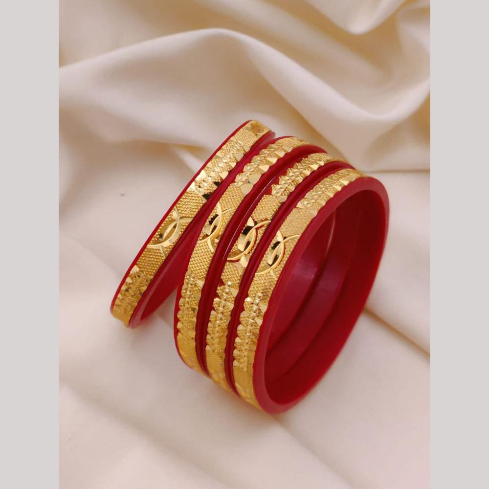 Akruti Collection Elegant Bangles Set