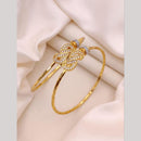 Akruti Collection Antique Polish Trendy Austrian Stone Adjustable Bracelet