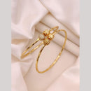 Akruti Collection Antique Polish Trendy Austrian Stone Adjustable Bracelet