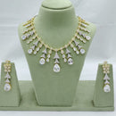 Akruti Collection American Diamond Necklace Set