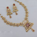 Akruti Collection Pota Stone Necklace Set