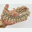 Akruti Collection Traditional Kundan Necklace Set For Wedding Wear