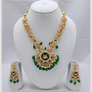 Akruti Collection Premium  Pota & Pearl Necklace Set for Every Occassions