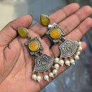 Akruti Collection Timeless Beauty Pota Stones And Pearls Jhumki Earrings