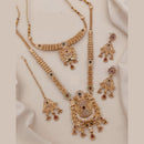 Akruti Collection Cultural Grace Pota Stone And Meenakari Necklace Set