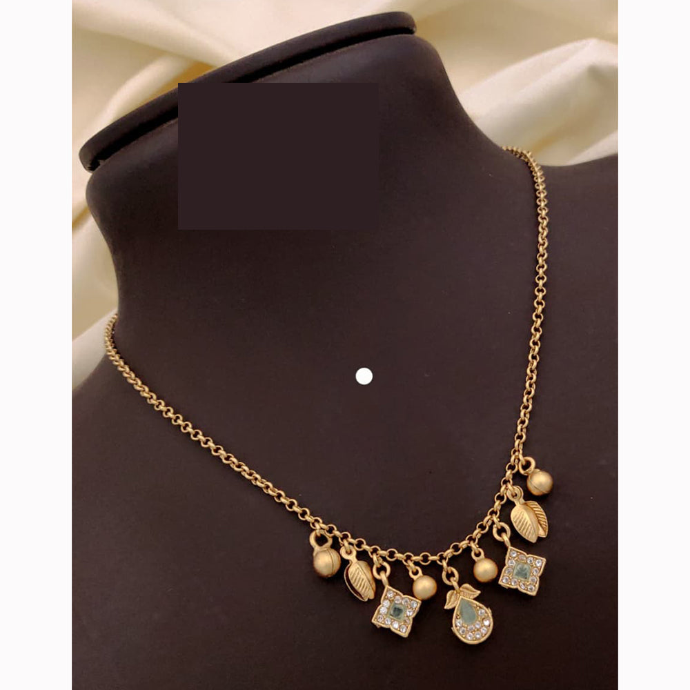 Akruti Collection Minimal Luxe Austrian Stone Mangalsutra