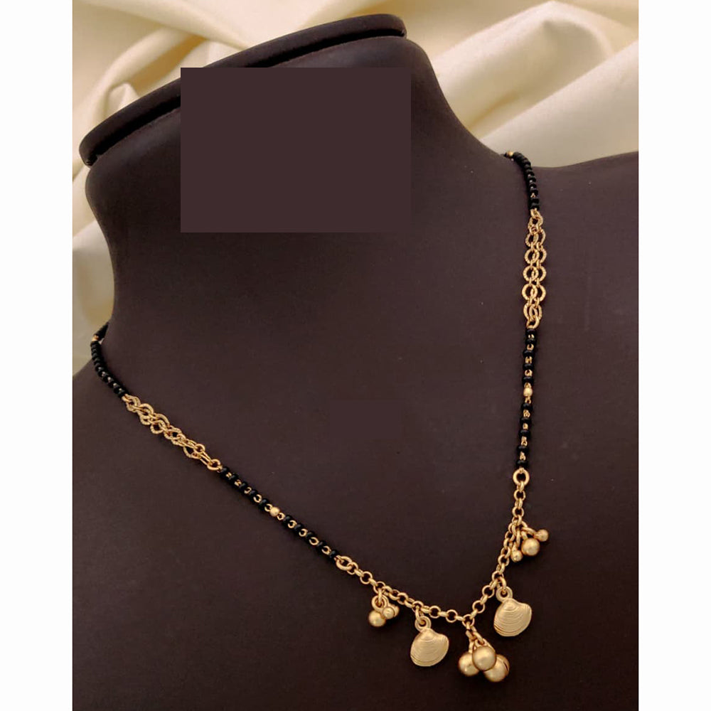 Akruti Collections Earthy Glam Pota Stone Mangalsutra