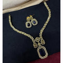 Akruti Collection Royal Crystal And Austrian Stone Necklace Set