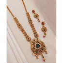 Akruti Collection Pota Stone Necklace Set