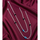 Akruti Collection Protective Evil Eye Pearl Payal \ Anklet 