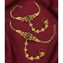 Akruti Collection Royal Pota Stone Designer Hand Harness