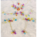 Akruti Collection Elegant Floral Jewellery Combo Set