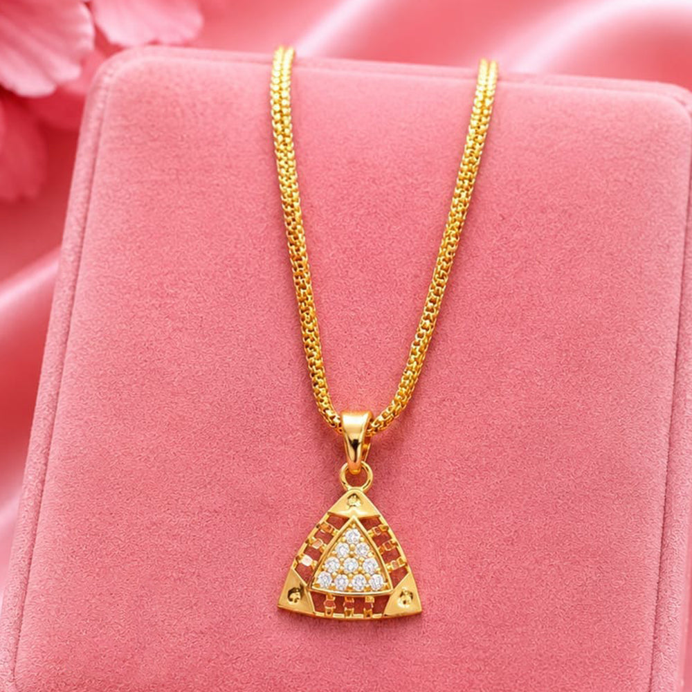 Akruti Collection Austrain Stone Chain Pendant