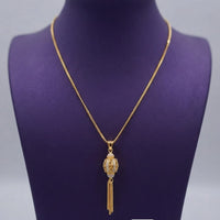 Akruti Collection Austrain Stone Chain Pendant