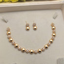Akruti Collection Antique Finish Austrian Stone Necklace Set