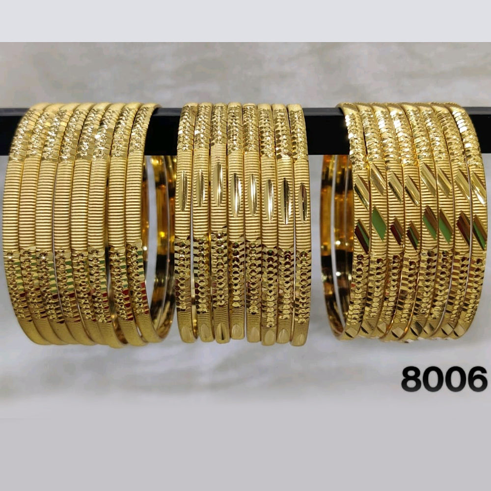 Star Bangles Gold Plated Bangles Set