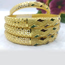Star Bangles Gold Plated Bangles Set