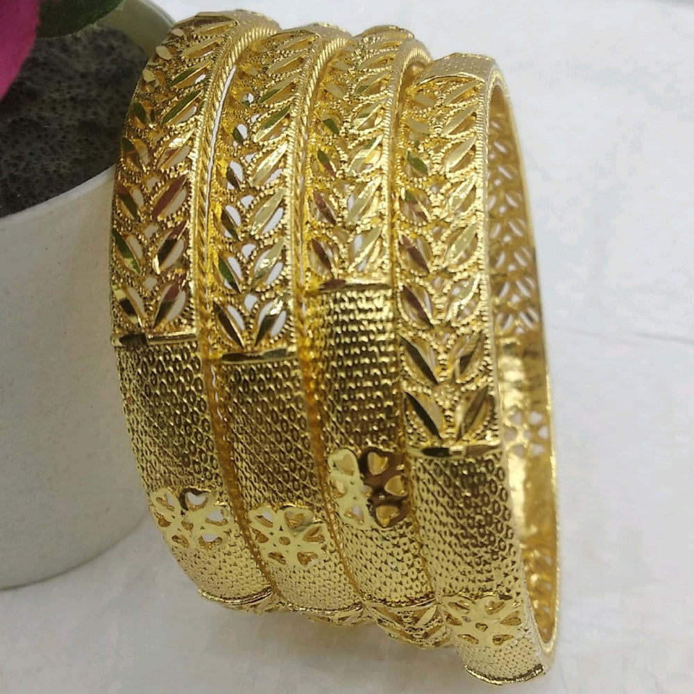 Star Bangles Gold Plated Bangles Set