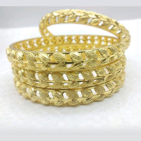 Star Bangles Gold Plated Bangles Set