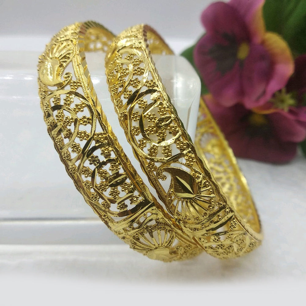 Star Bangles Gold Plated Bangles Set