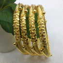 Star Bangles Gold Plated Bangles Set