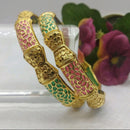 Star Bangles Gold Plated Bangles Set