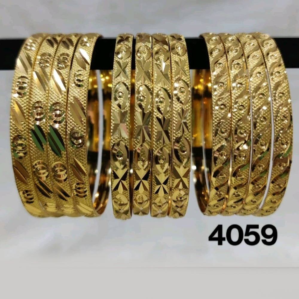Star Bangles Gold Plated Bangles Set