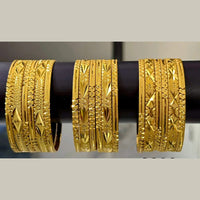 Star Bangles Designer Gold-Tone Bangles Set for Women (Assorted Desing)