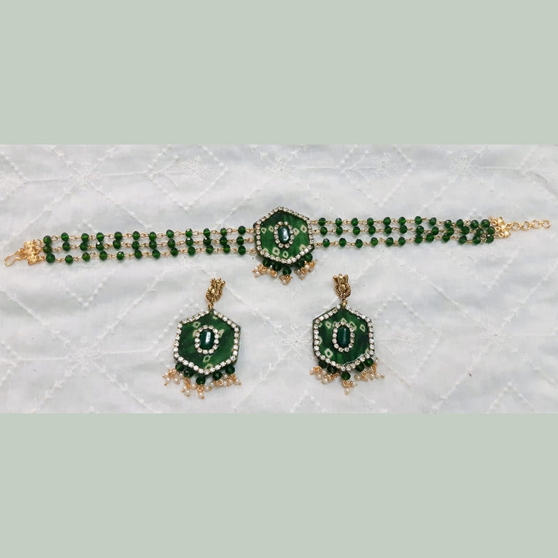 Shrijicreation Handmade Choker Necklace Set